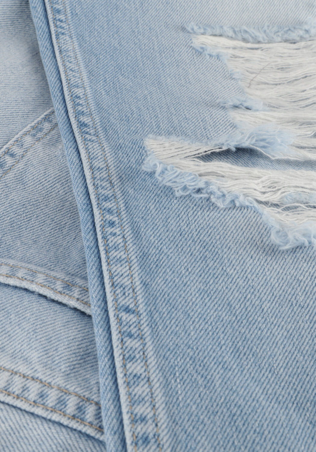 Lichtblauwe CALVIN KLEIN Mom jeans MOM JEAN ANKLE - large