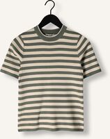 Zand OBJECT Trui OBJESTER S/S NEW KNIT PULLOVER Zand OBJECT Trui OBJESTER S/S NEW KNIT PULLOVER - medium