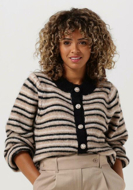 Zwarte LOLLYS LAUNDRY Vest PIPPA CARDIGAN - large