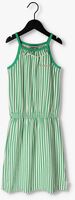Groene MOODSTREET Mini jurk FANCY STRIPED SLEEVELESS DRESS - medium