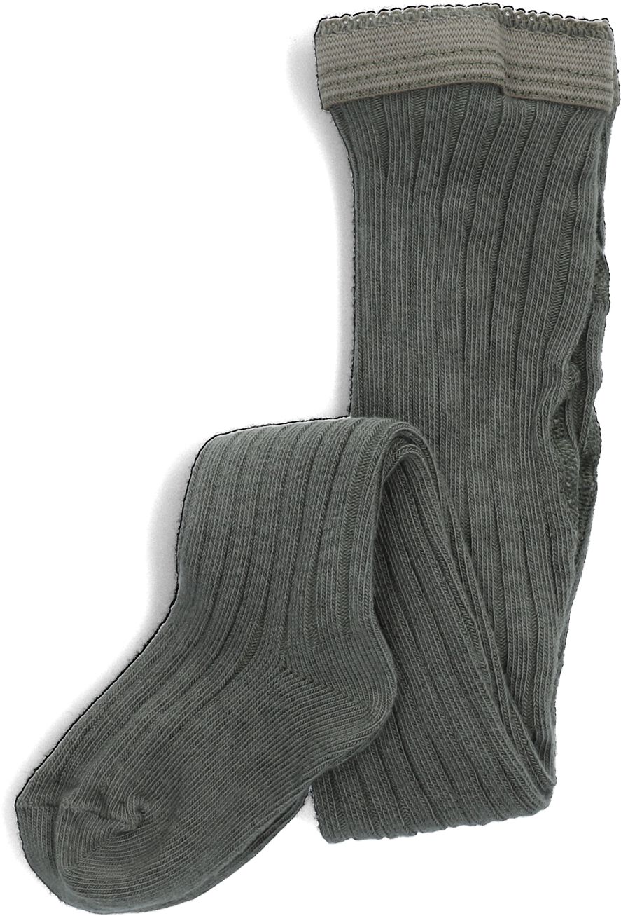 MP DENMARK Meisjes Maillots Cotton Rib Tights Donkergroen