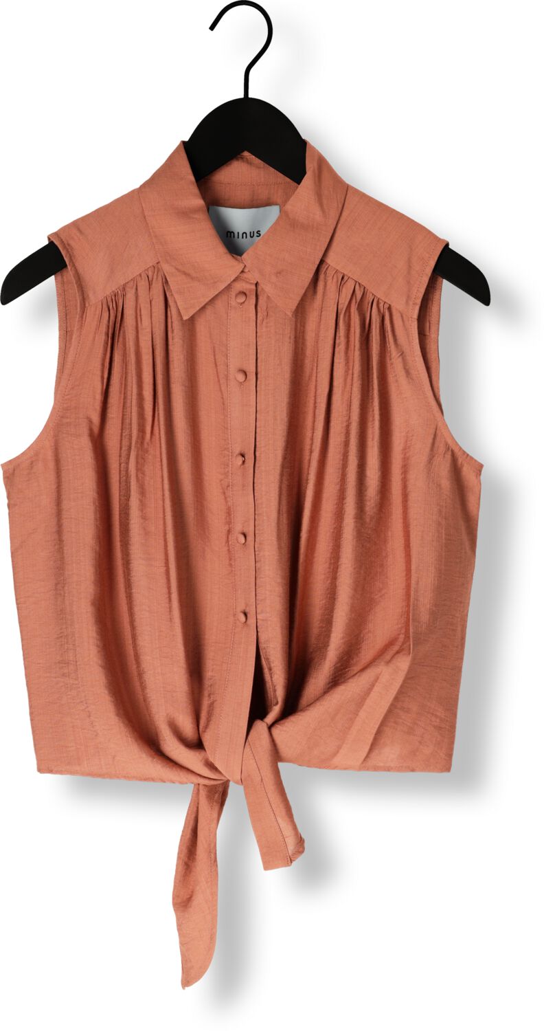 MINUS Dames Tops & T-shirts Seria Sleveless Shirt Oranje