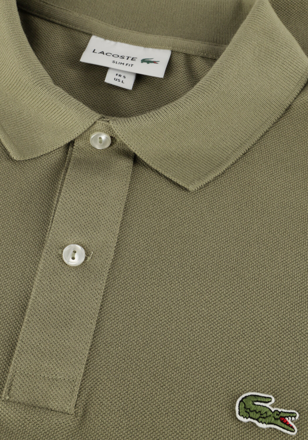 Groene LACOSTE Polo 1HP3 MENS S/S POLO 12 - large
