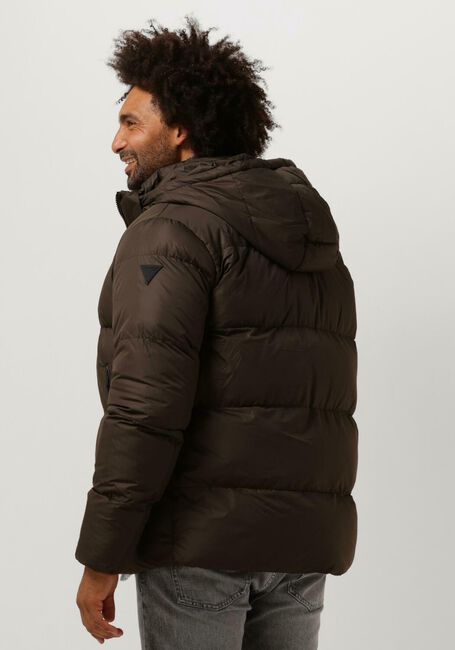 Bruine PUREWHITE Gewatteerde jas SHORT PADDED JACKET - large