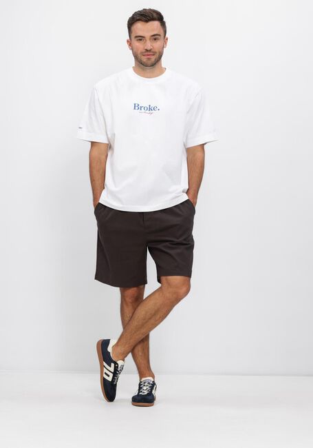 Witte POCKIES T-shirt BROKE TEE - large