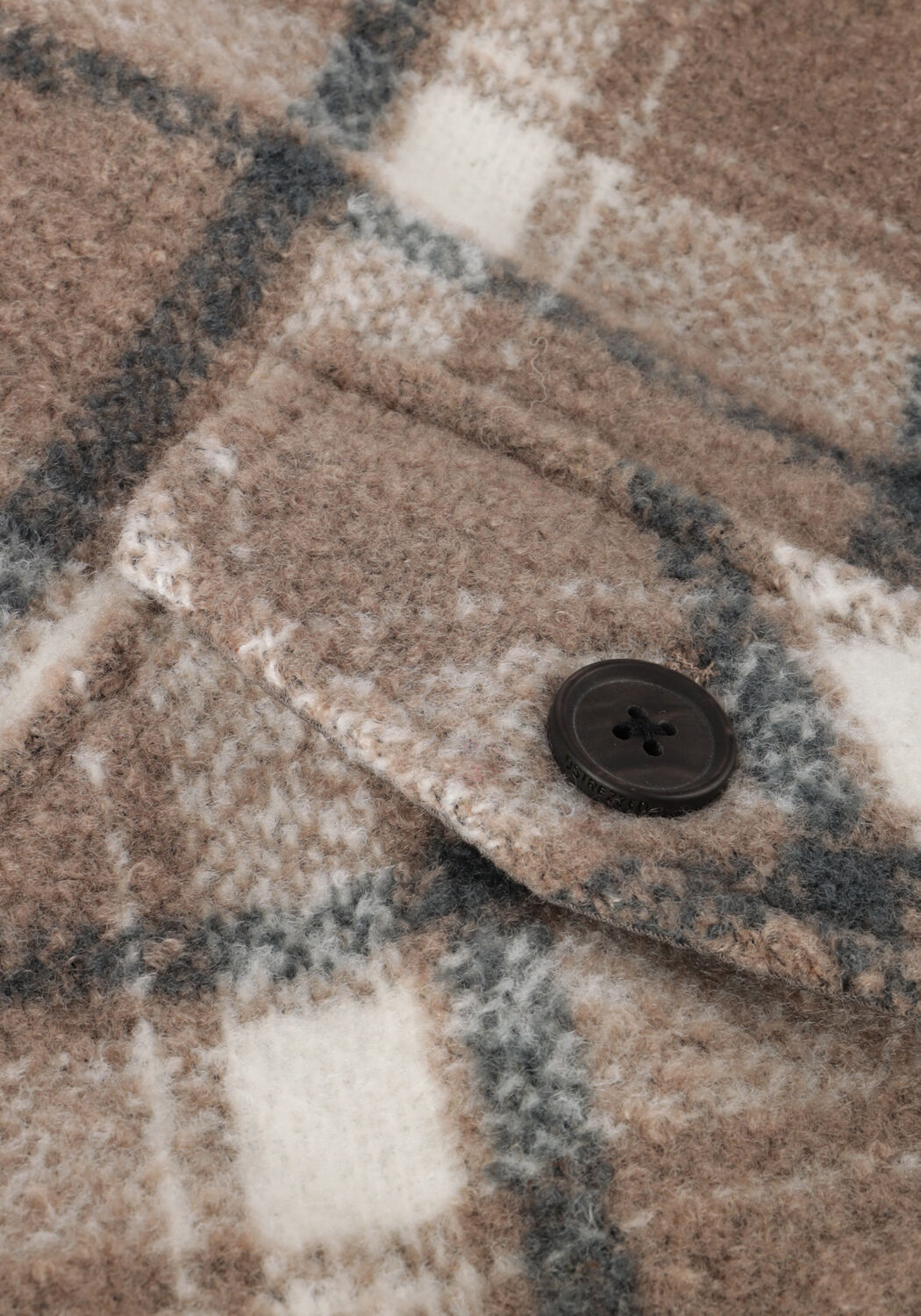 Bruine DSTREZZED Overshirt TEPPE OVERSHIRT - large