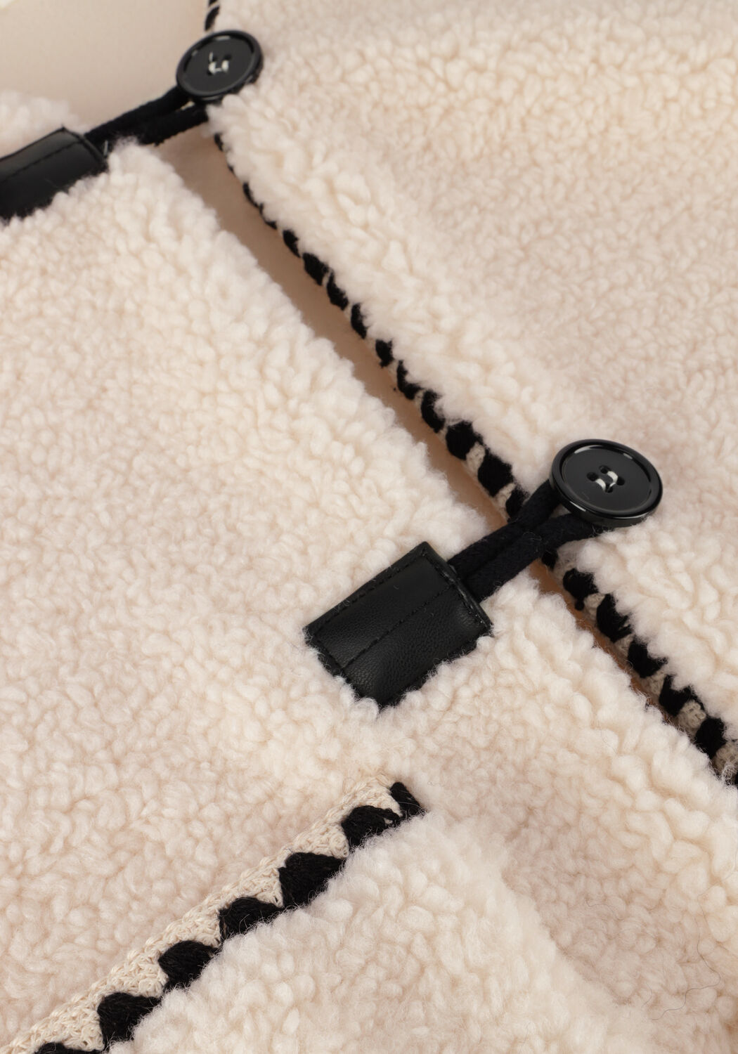 Gebroken wit OBJECT Gilet OBJPAULINE WAISTCOAT - large