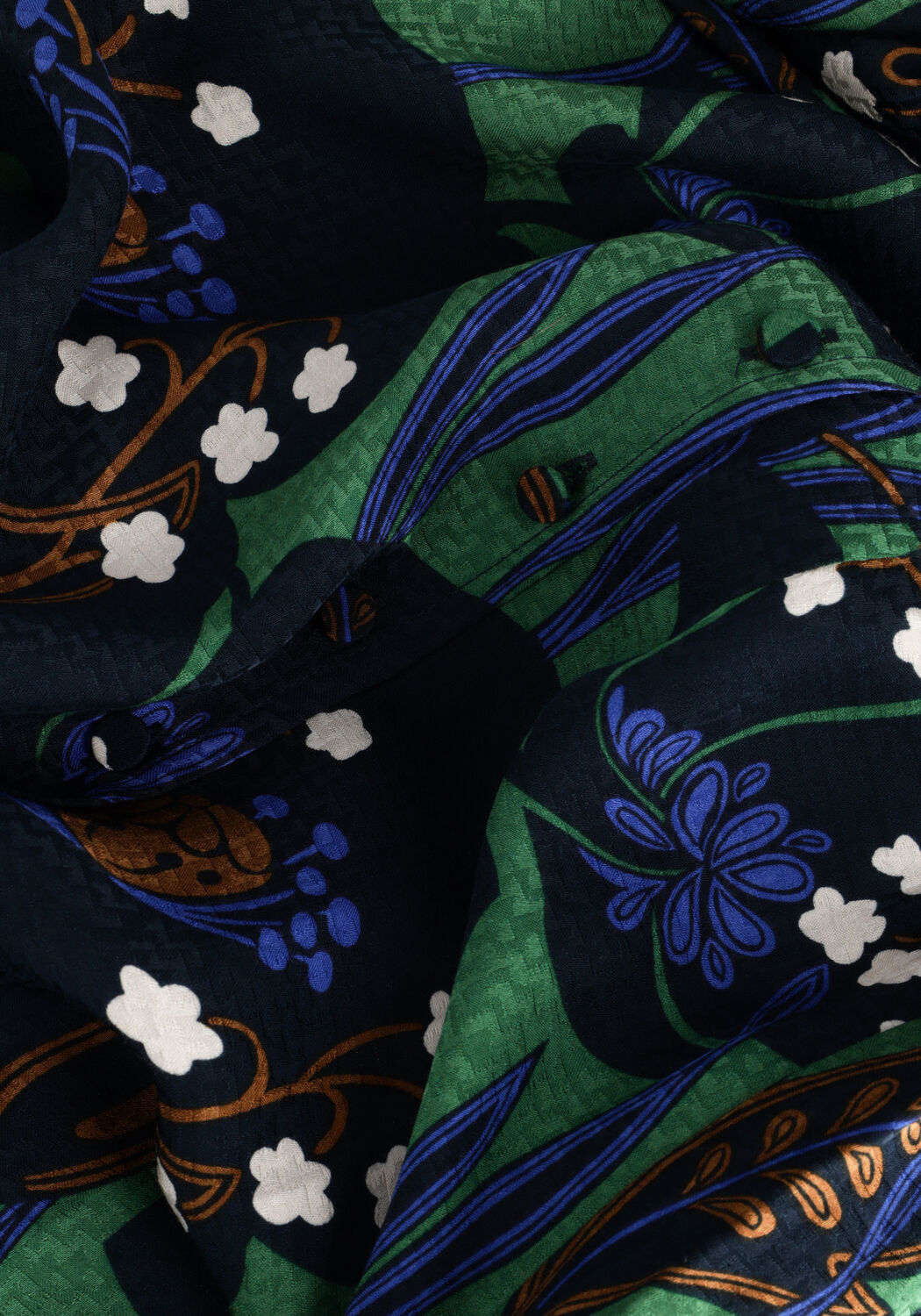 Groene IDANO Midi jurk JOLANDE - large