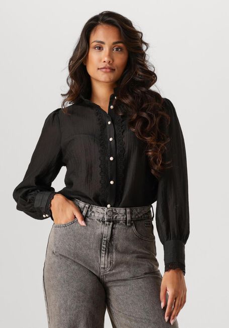 Zwarte CO'COUTURE Blouses ANGIE ANGLAISE SHIRT - large