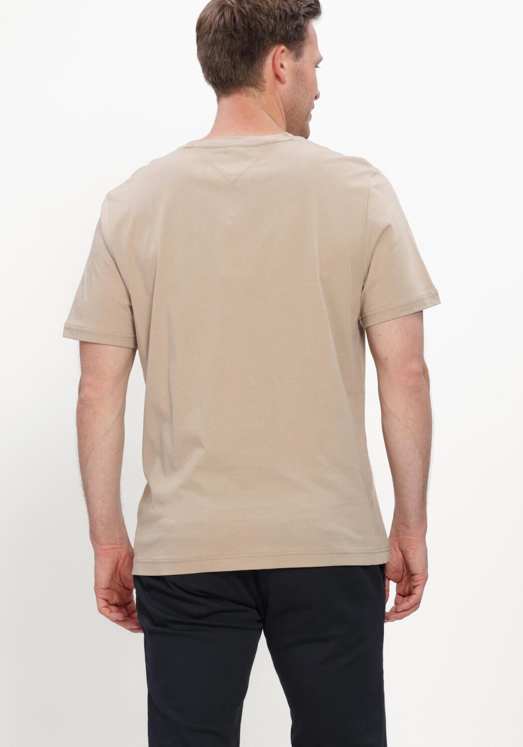 Beige TOMMY HILFIGER T-shirt NAUTICAL CHEST GRAPHIC REG TEE - large