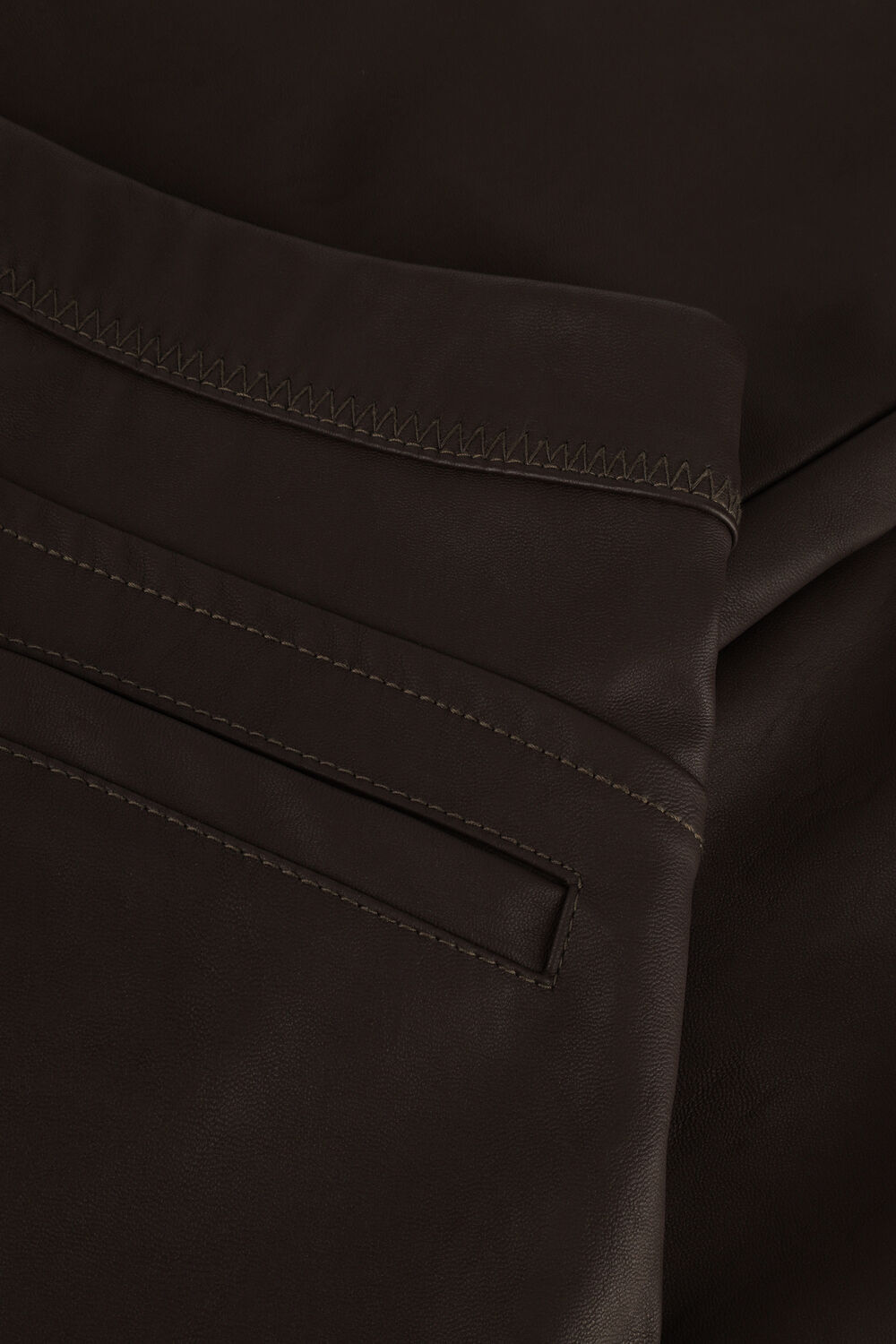 Bruine KNIT-TED Pantalon AFKE - large