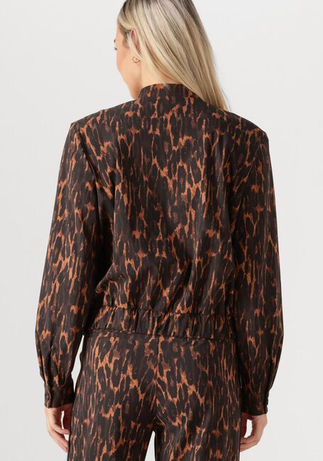 Bruine STUDIO ANNELOES Jack ELLIOT ANIMAL BOMBER JACKET - large