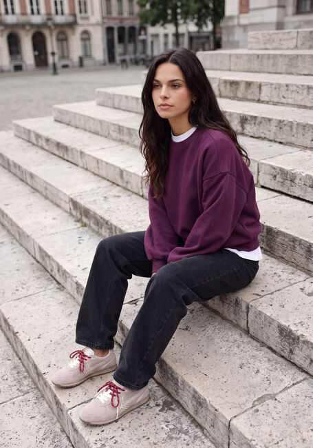Plum MSCH COPENHAGEN Sweater MSCHBROOKE IMA Q SWEATSHIRT - large