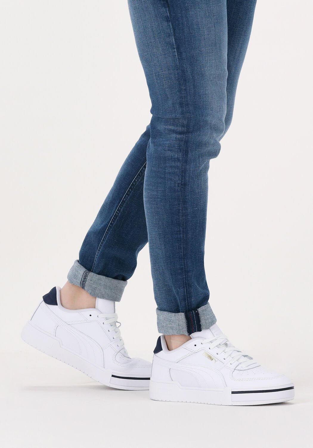 witte puma lage sneakers ca pro heritage