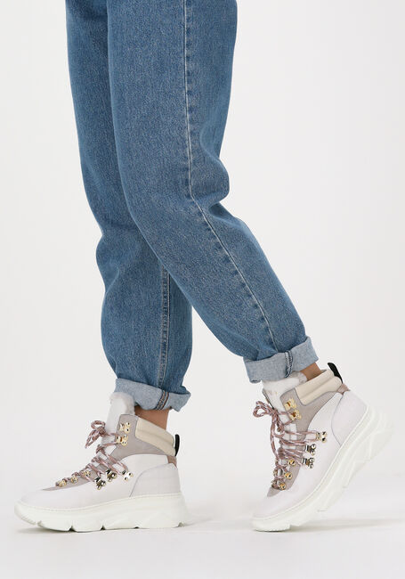 Witte NOTRE-V Hoge sneakers 634-D - large