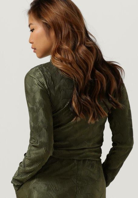 Groene ANOTHER LABEL Tops & T-shirts CHARLOT TOP L/S - large