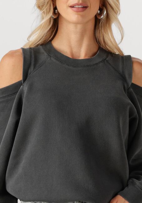 Grijze CATWALK JUNKIE Sweater RELAXED OPEN SHOULDER SWEATER - large