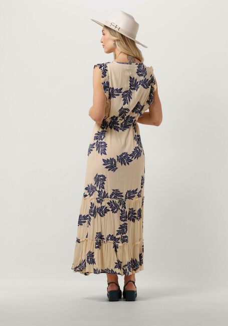 Ecru LOLLYS LAUNDRY Maxi jurk SAMOLL MIDI DRESS SL - large