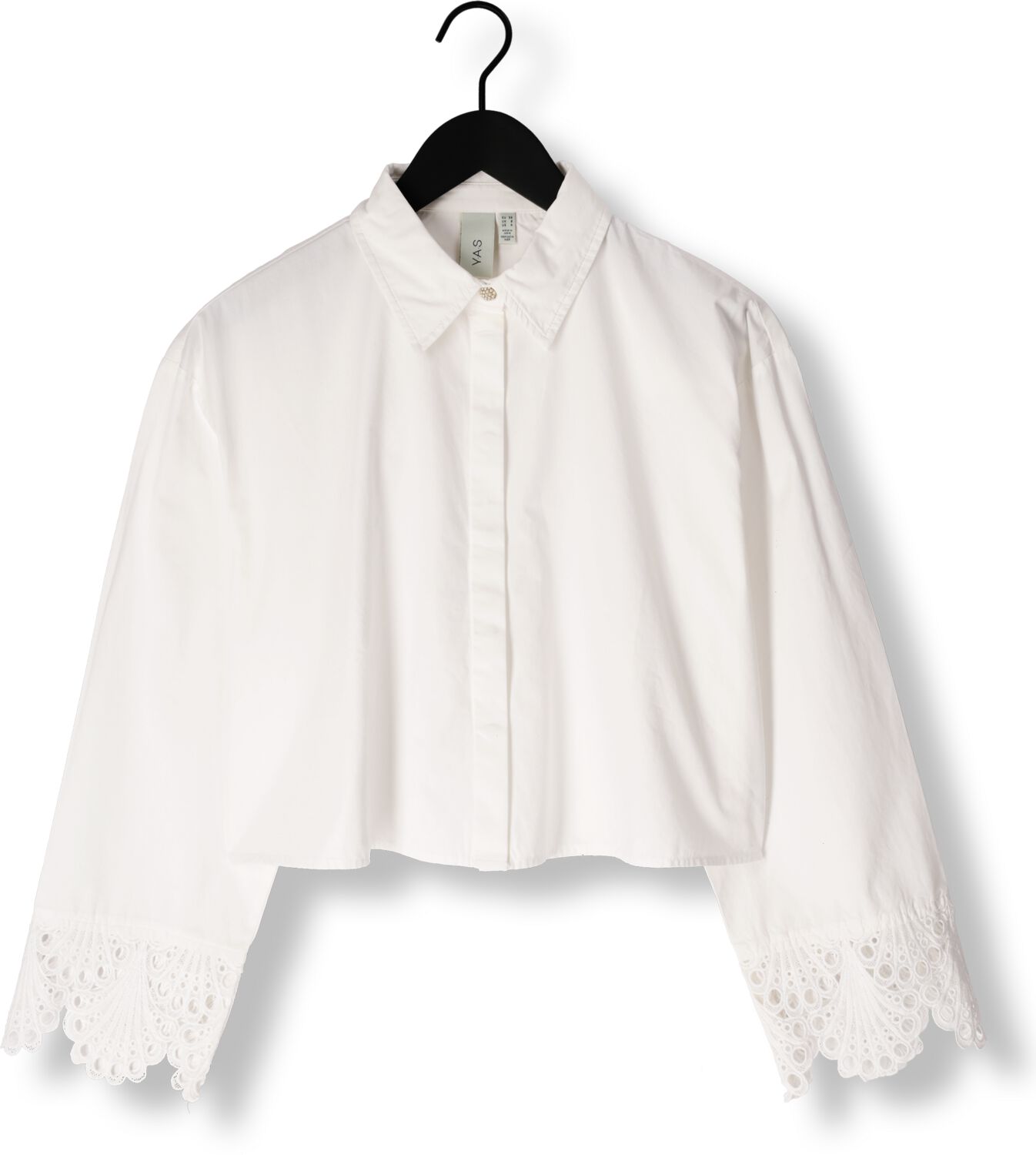Y.A.S. Dames Blouses Yastrinity Ls Shirt S. Wit