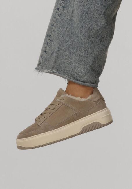 Grijze NUBIKK Lage sneakers BASKET TEDDY - large