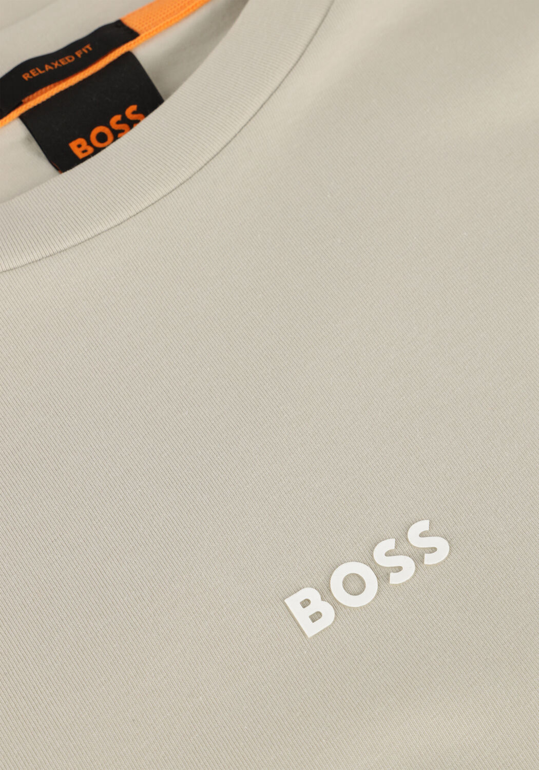 Beige BOSS ORANGE T-shirt TCHUP 10242929 01 - large