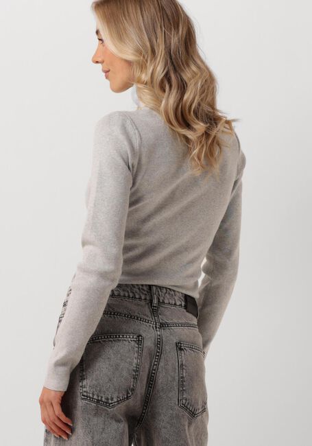 Grijze PENN & INK Coltrui 270 JUMPER - large