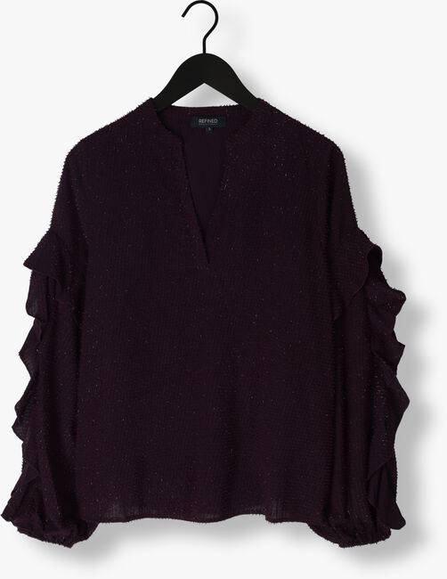 Paarse REFINED DEPARTMENT Blouse CHLOE - large