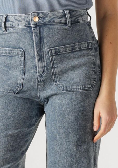 Lichtblauwe IBANA Wide jeans PENDAN - large
