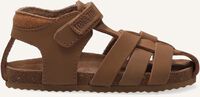 Cognac TON & TON Platte sandalen PL_OMO10 - medium
