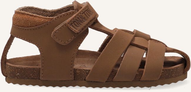 Cognac TON & TON Platte sandalen PL_OMO10 Cognac TON & TON Platte sandalen PL_OMO10 - large