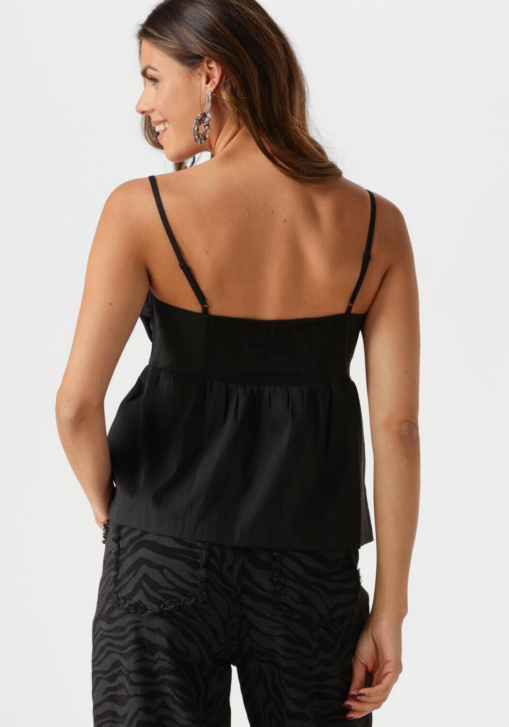 ENVII Dames Tops & T-shirts Enlizzy Sl Top Zwart