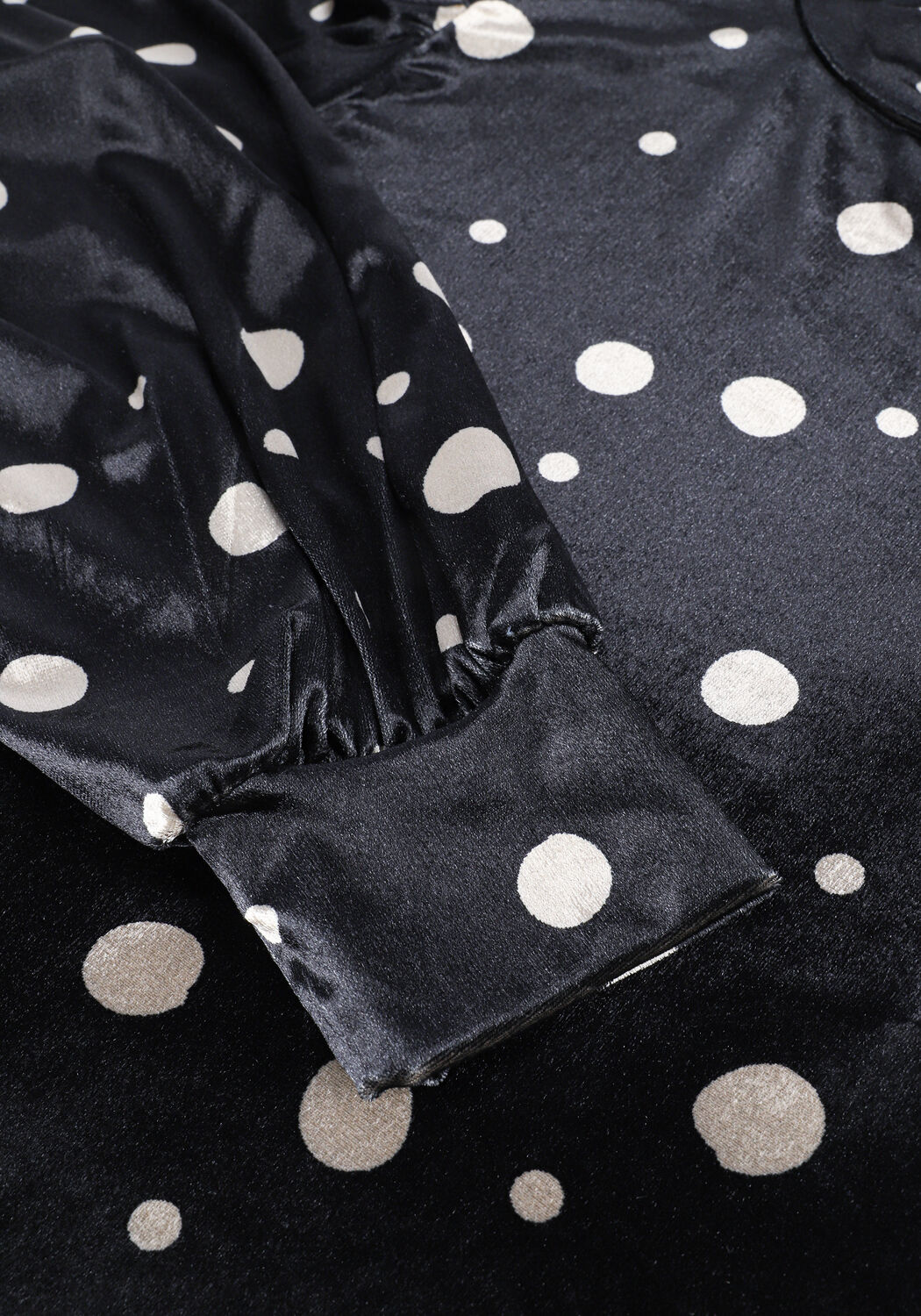 Zwarte HUNKON Blouses MADDIE BLOUSE - large