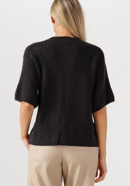 Donkergrijze SECOND FEMALE Trui WANDA KNIT O-NECK - large