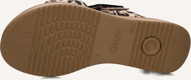 Bruine GABOR Platte sandalen 744.4 Bruine GABOR Platte sandalen 744.4 - large