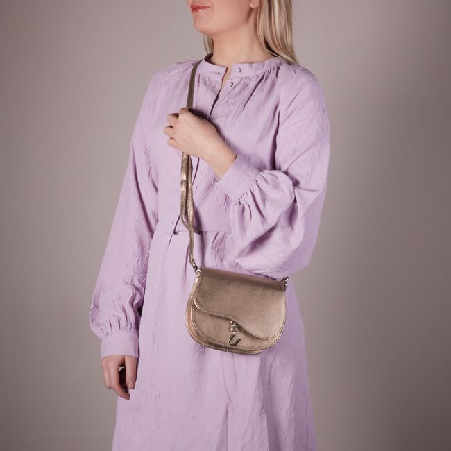 Bronzen UNISA Schoudertas ZANIEL Bronzen UNISA Schoudertas ZANIEL - large