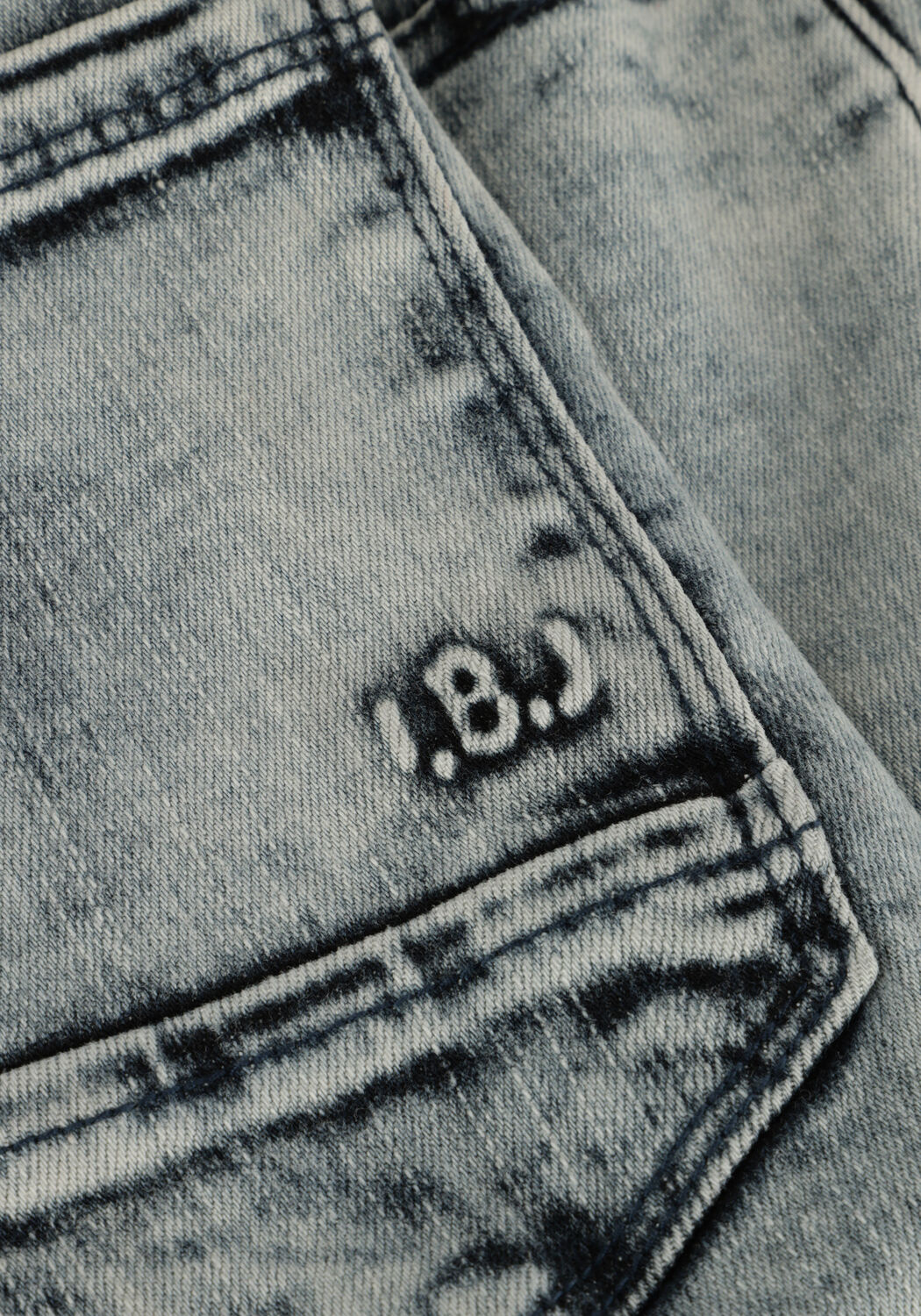 INDIAN BLUE JEANS Jongens Jeans Andy Short Donkergrijs