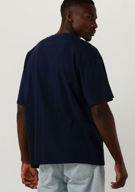 Blauwe EDWIN T-shirt JAPANESE SUN SUPPLY TS SINGLE JERSEY - large