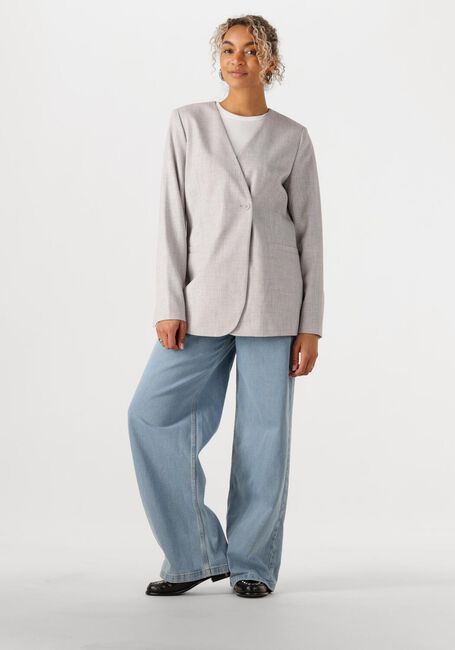 Lichtgrijze MODSTRÖM Blazer HEARTMD FITTED BLAZER - large