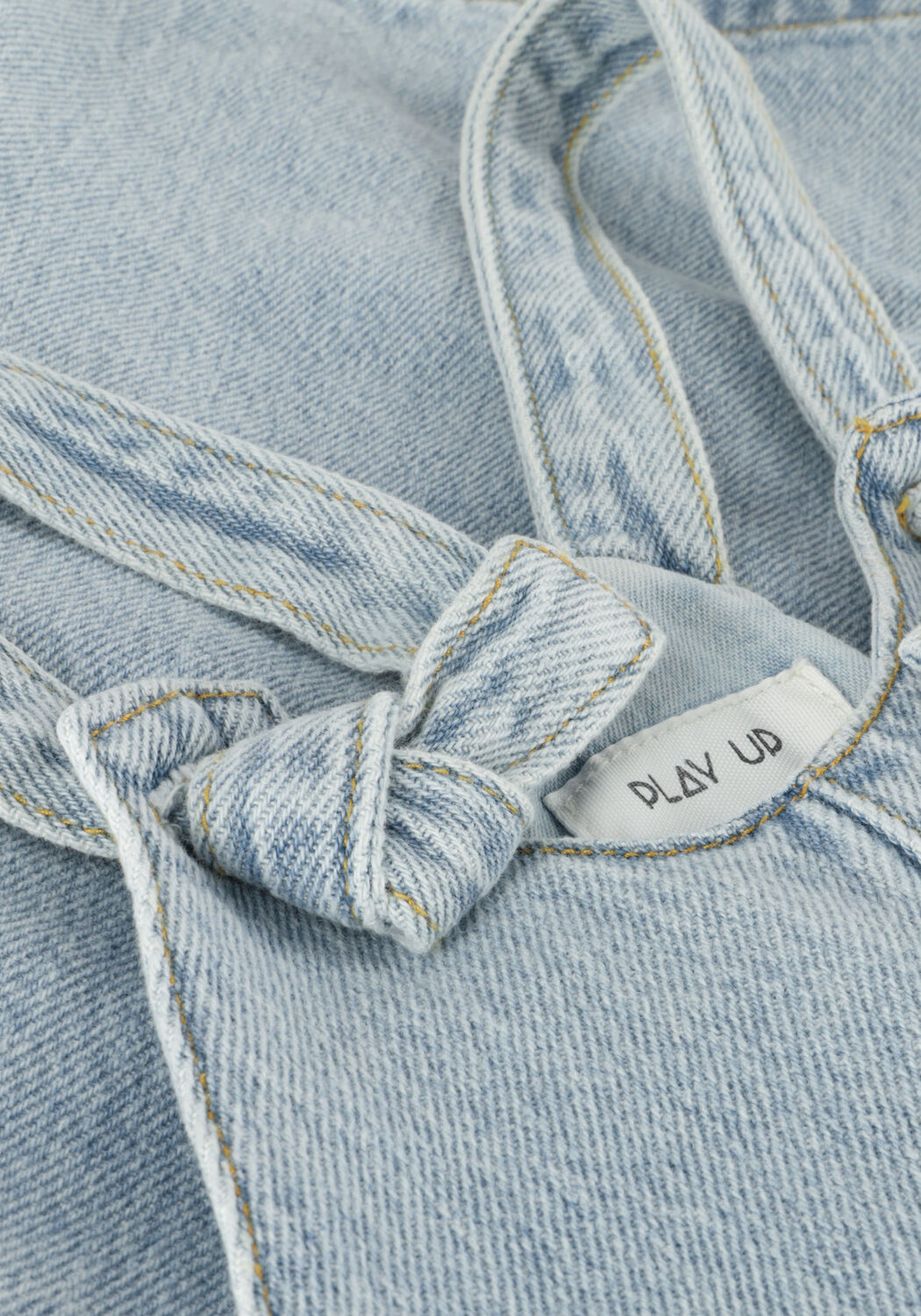 Blauwe PLAY UP Tuinbroeken DENIM JUMPSUIT - large