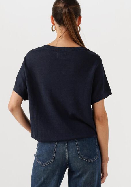 Donkerblauwe DES PETITS HAUTS T-shirt ALEXO - large