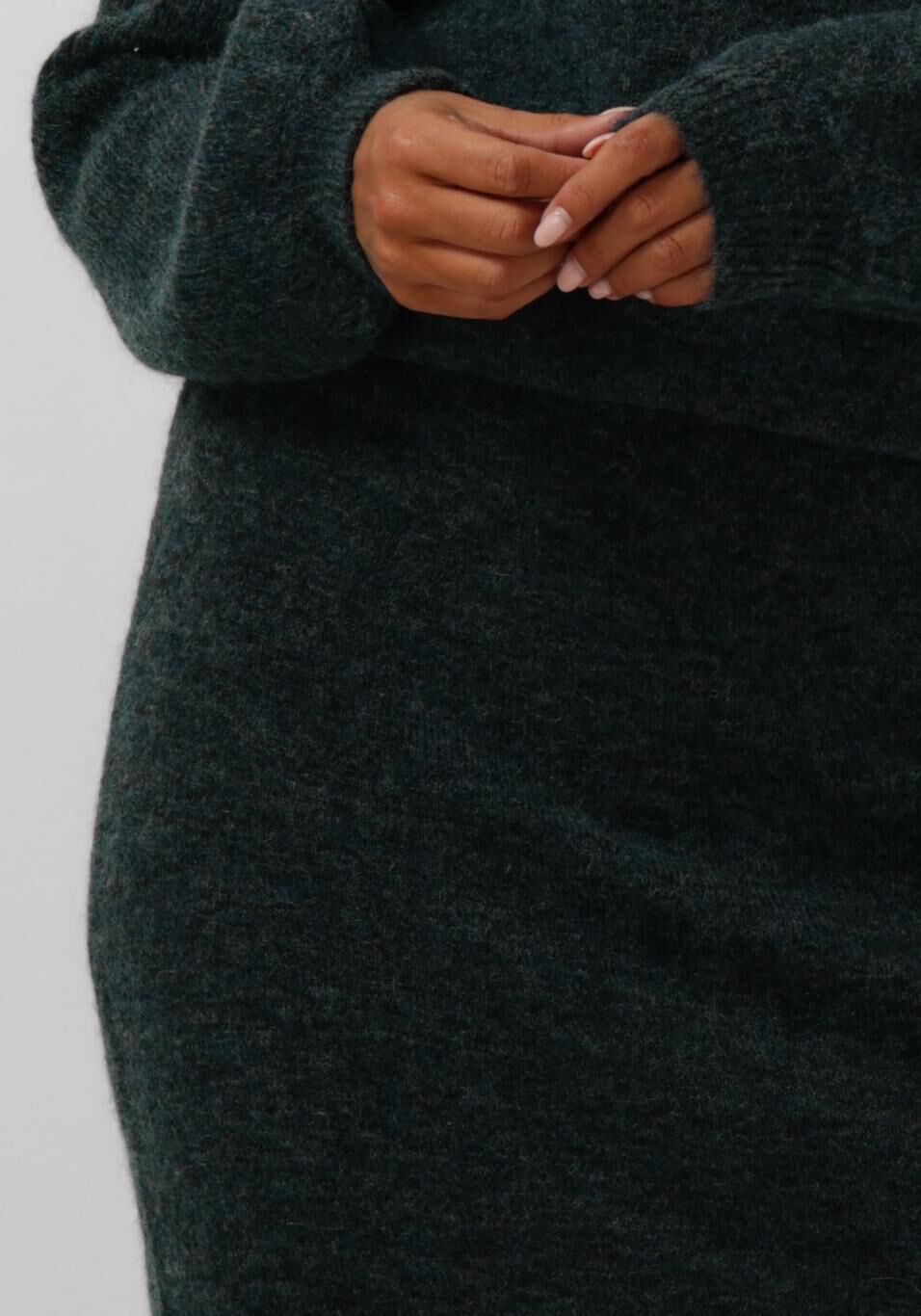 POM AMSTERDAM Dames Rokken Skirt Teal Green Groen