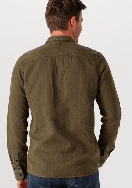 Khaki PME LEGEND Casual overhemd QUILT POPLIN CASUAL 2 - large