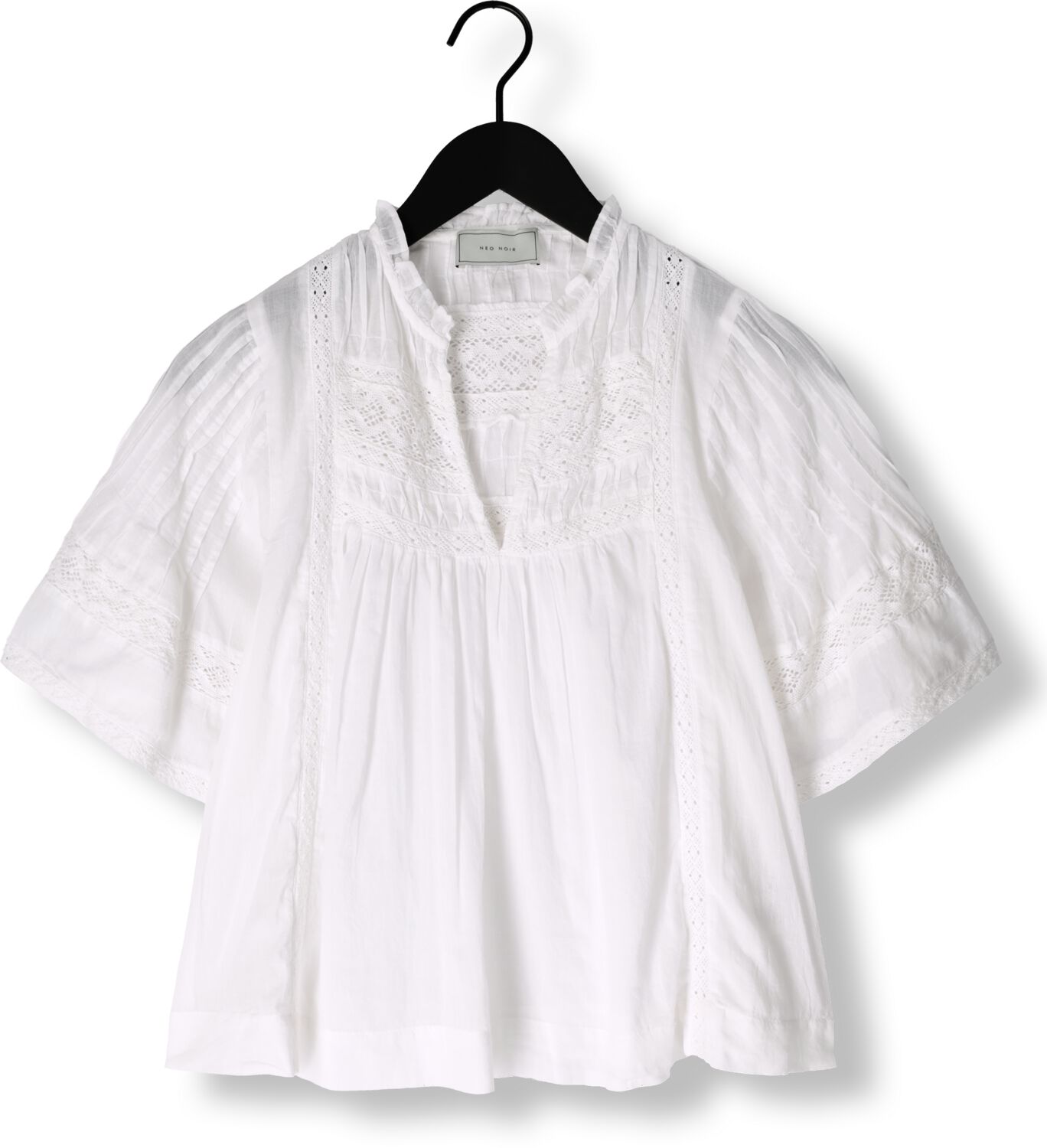 NEO NOIR Dames Blouses Siama S Voile Blouse Wit