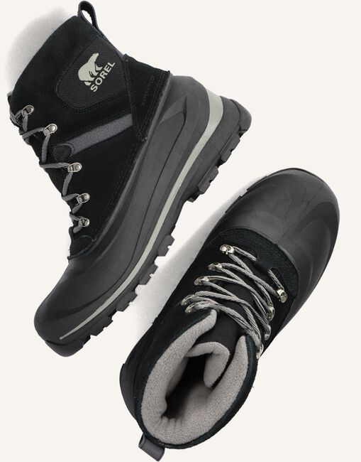 Zwarte SOREL Veterboots BUXTON LACE WP Zwarte SOREL Veterboots BUXTON LACE WP - large