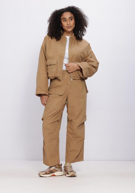 Bruine PENN & INK Wijde broek TROUSERS - large