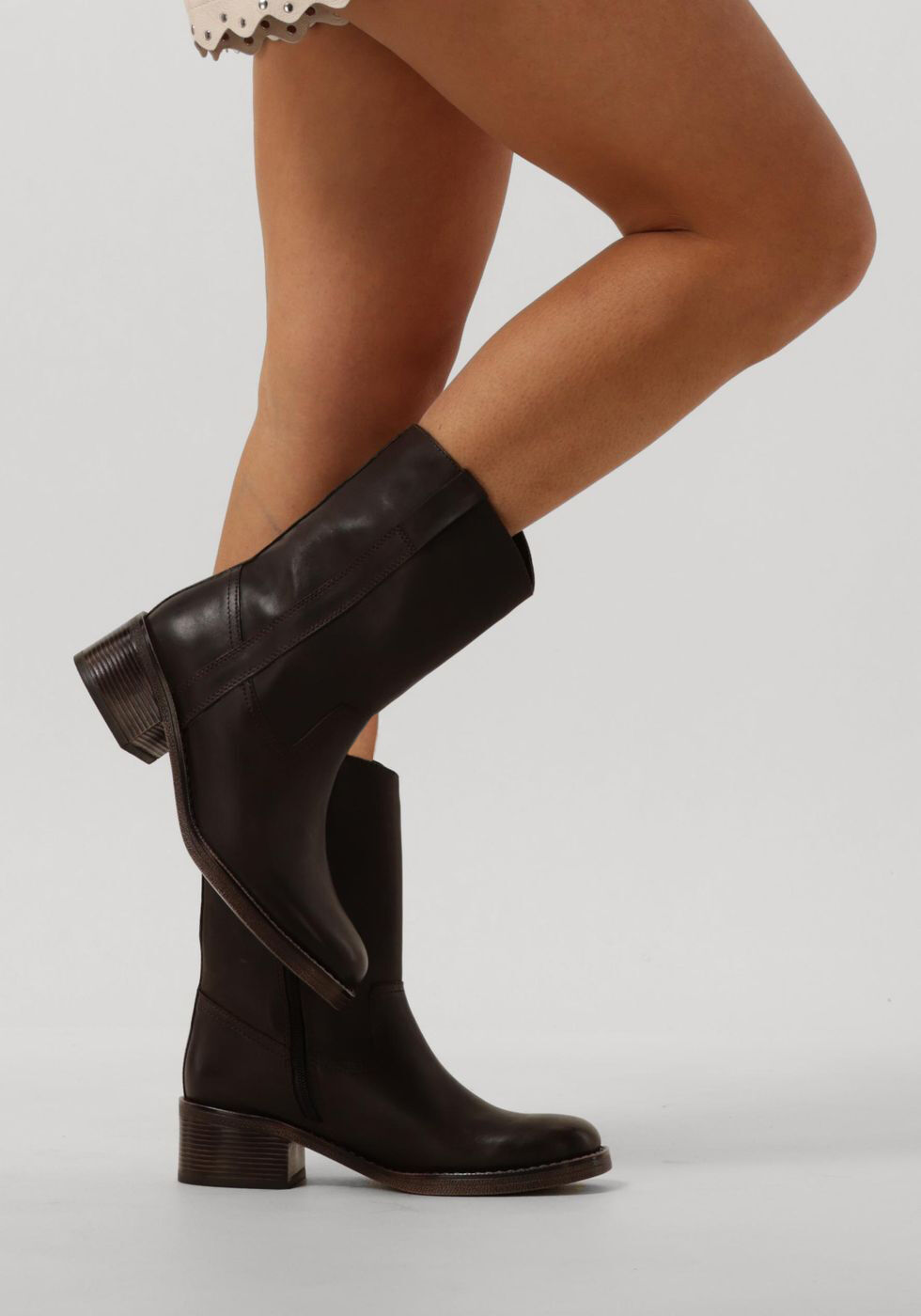 Bruine PS POELMAN Enkelboots ESMEE - large