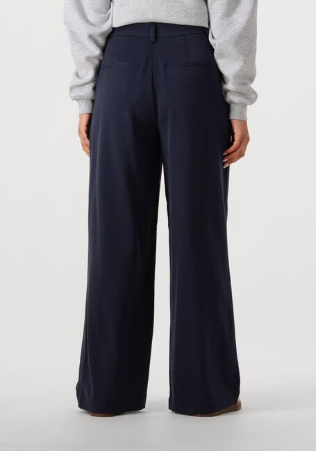 Donkerblauwe MSCH COPENHAGEN Pantalon MSCHHENRIKA HW PANTS - large