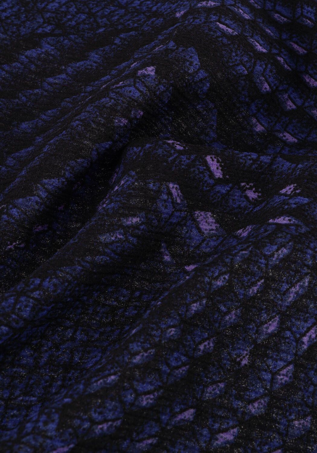 Donkerblauwe ALIX THE LABEL Blouses GRAPHIC RAFFLE BLOUSE - large