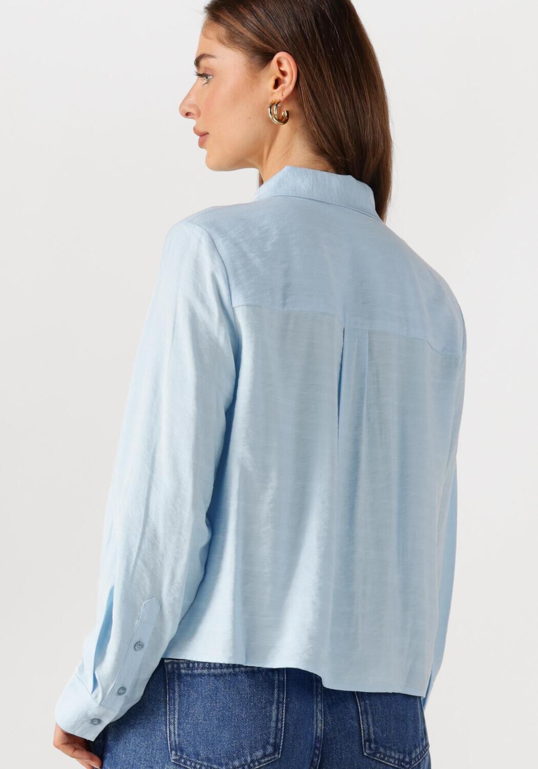 MODSTRÖM Modström Dames Blouses Hudgesmd Shirt Lichtblauw