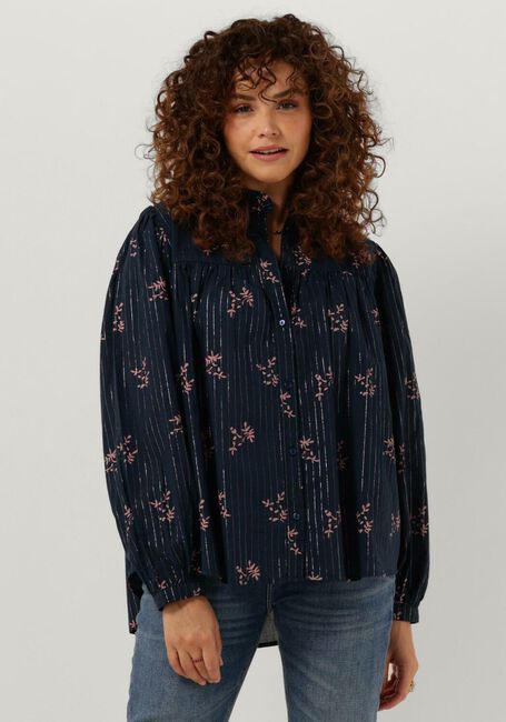 Donkerblauwe LOLLYS LAUNDRY Blouses CARA SHIRT - large